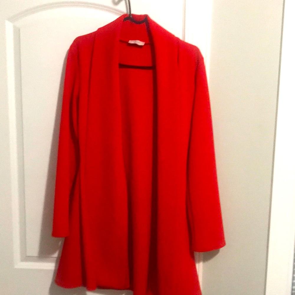 Fifilles Paris orange shawl collar jacket